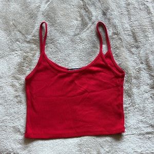 Red brandy Melville tank top